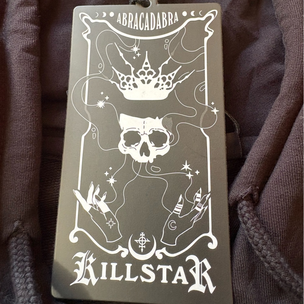 Killstar Black 'Bad Moon Rising' Graphic Hoodie - Picture 6 of 16